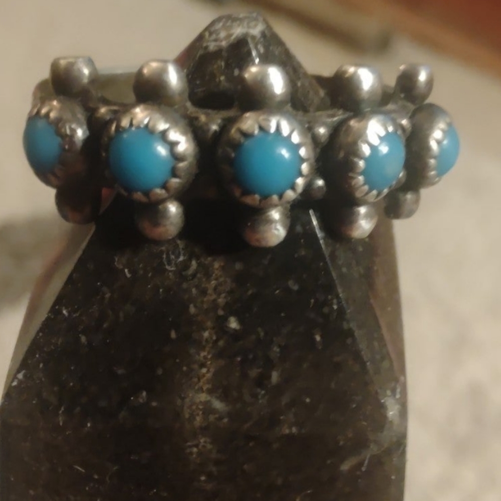 Fred Harvey Era Turquoise Ring
